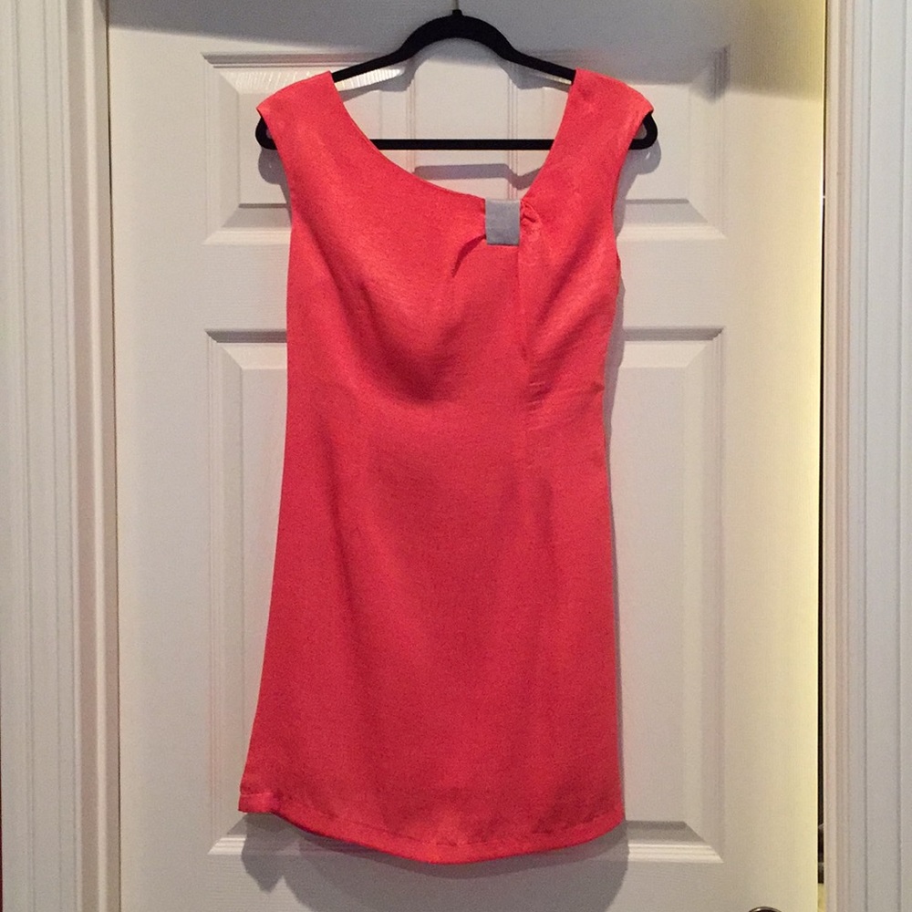 Coral Cocktail Dress
